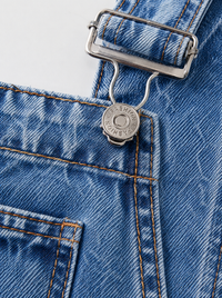 Salopette Jean Classique Bleu Claire