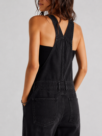 Salopette Jean Classique Noir
