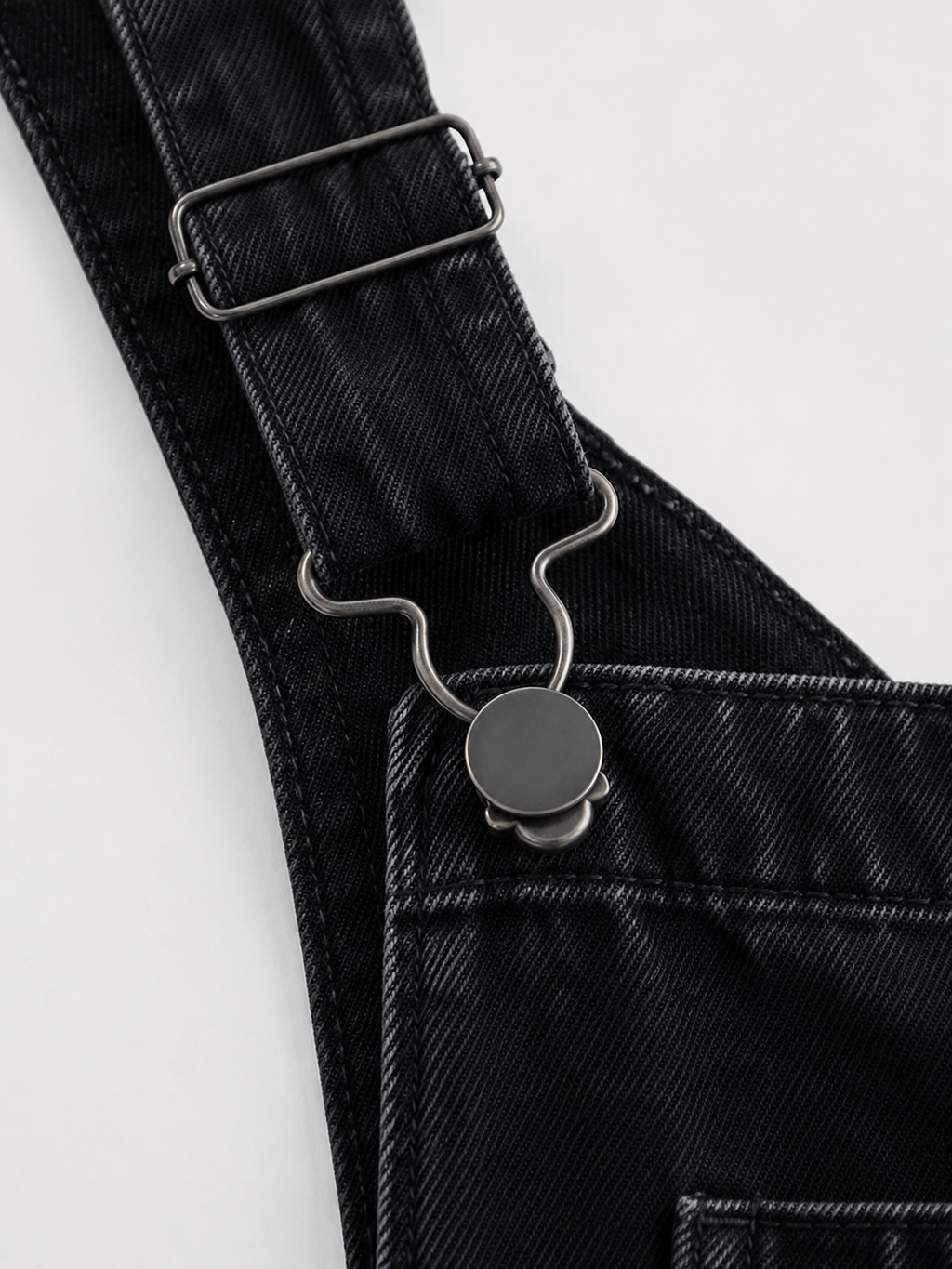 Salopette Jean Classique Noir