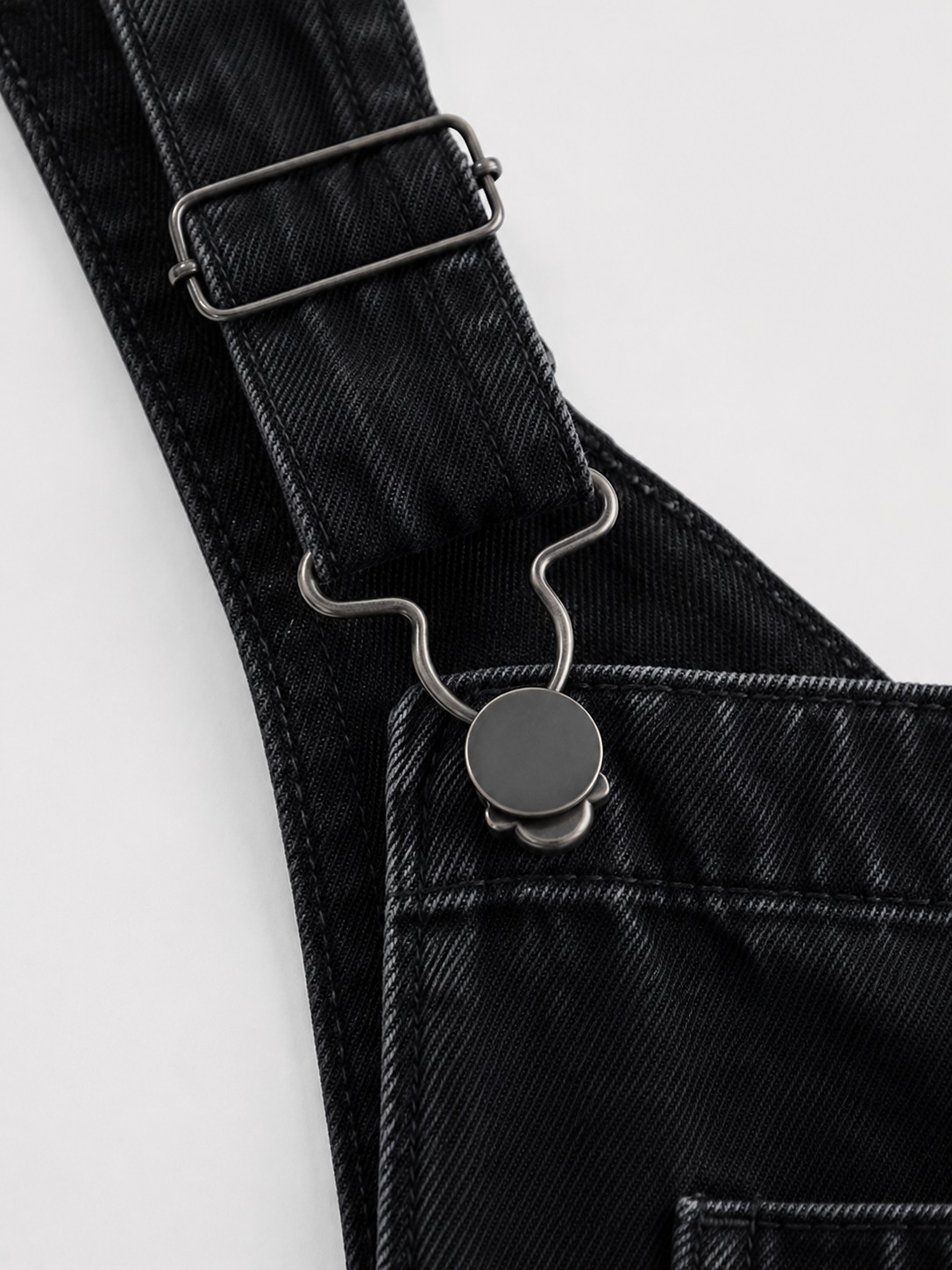 Salopette Jean Classique Noir