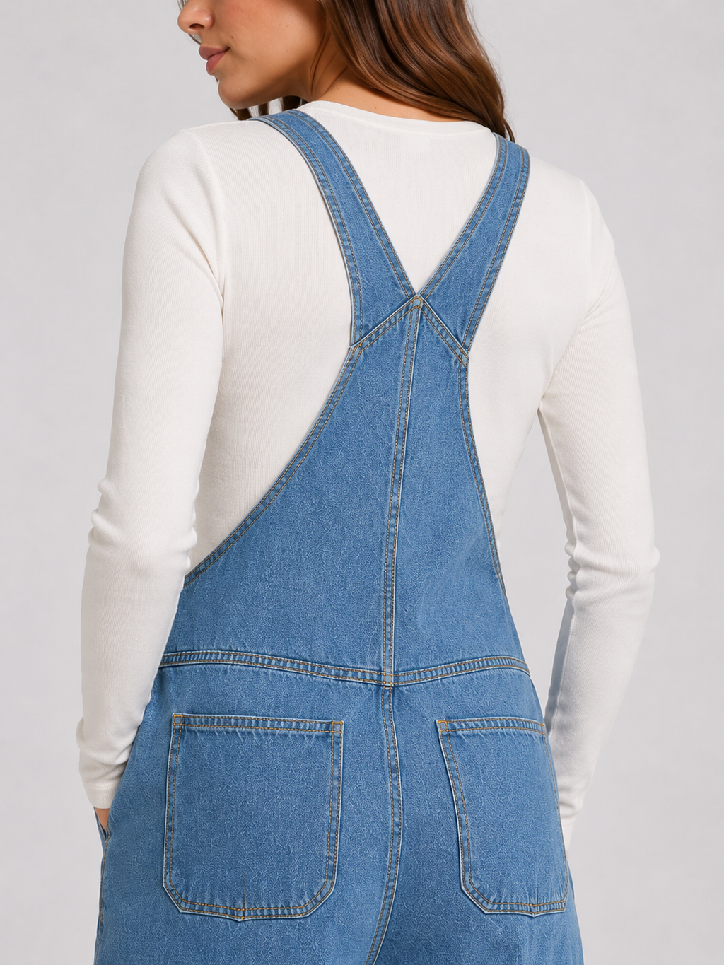 Salopette en Jean Style Urban Ikigai