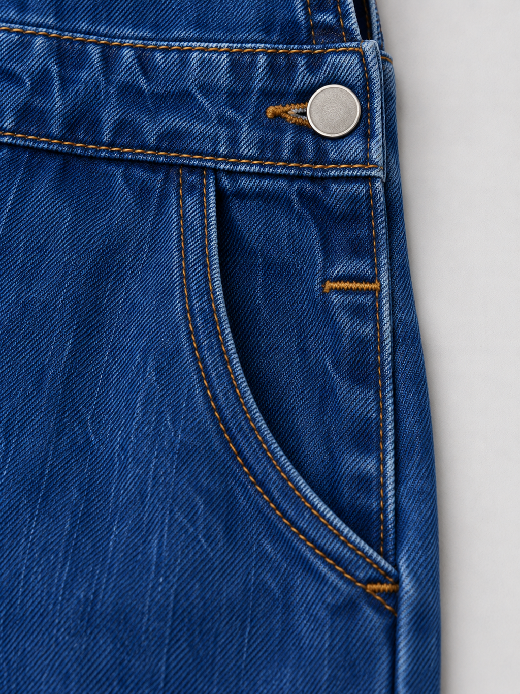 Salopette en Jean Bleu Foncé Style Urban Ikigai