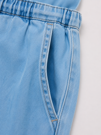 Salopette en Jean Bleue Claire