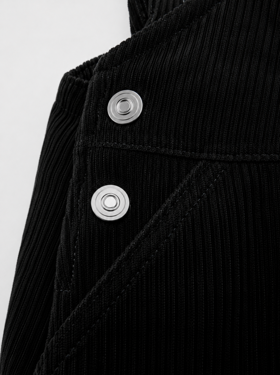 Robe Salopette en Velours Noir