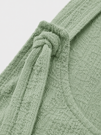 Salopette Short Vert Clair Femme