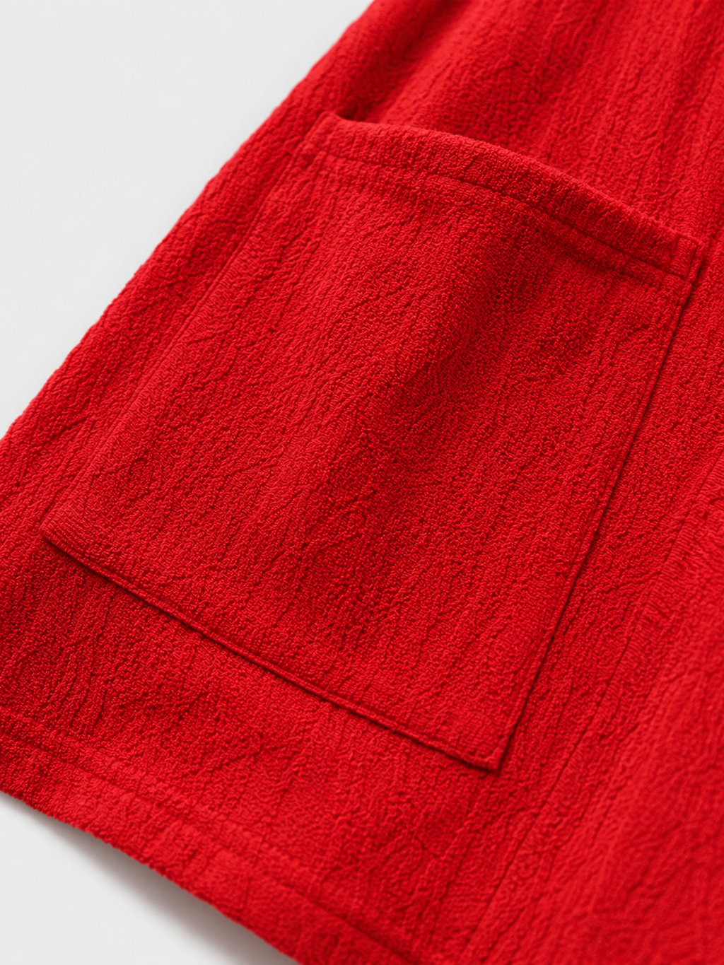 Salopette Short Rouge Femme