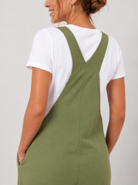 Salopette Short De Grossesse Vert