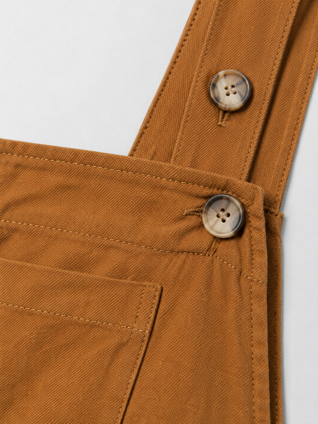 Salopette Short De Grossesse Marron