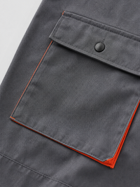 Salopette Homme De Travail Grise Multi-Poches