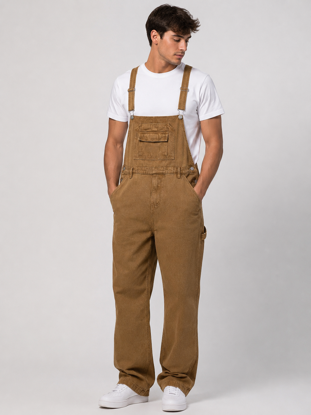 Salopette Homme De Travail Kaki