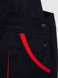 Salopette Homme De Travail Noire Multi-Poches