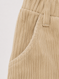 Salopette Grossesse Velours Beige