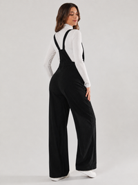 Salopette Grossesse Velours Noir