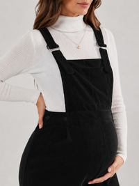 Salopette Grossesse Velours Noir