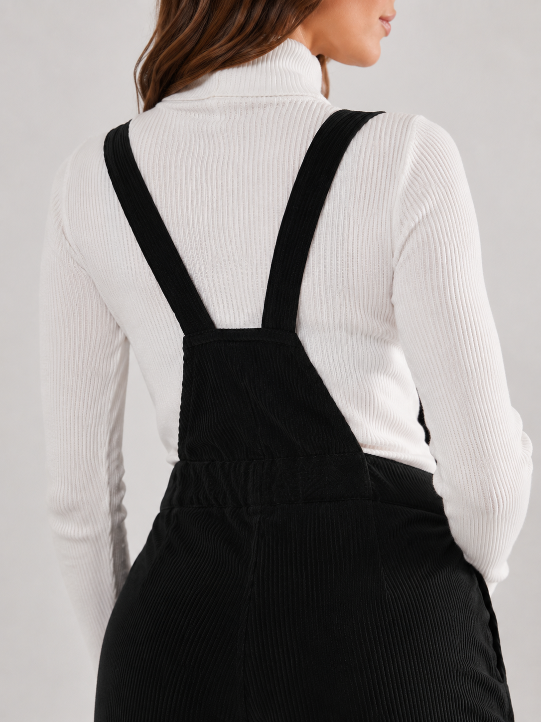 Salopette Grossesse Velours Noir