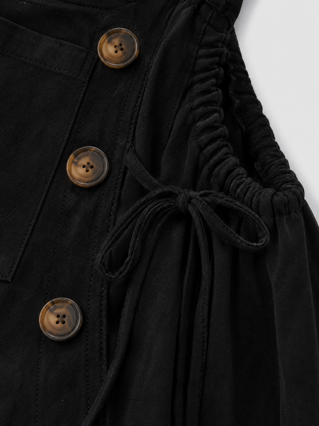 Salopette Grossesse Grande Taille Velours Noir
