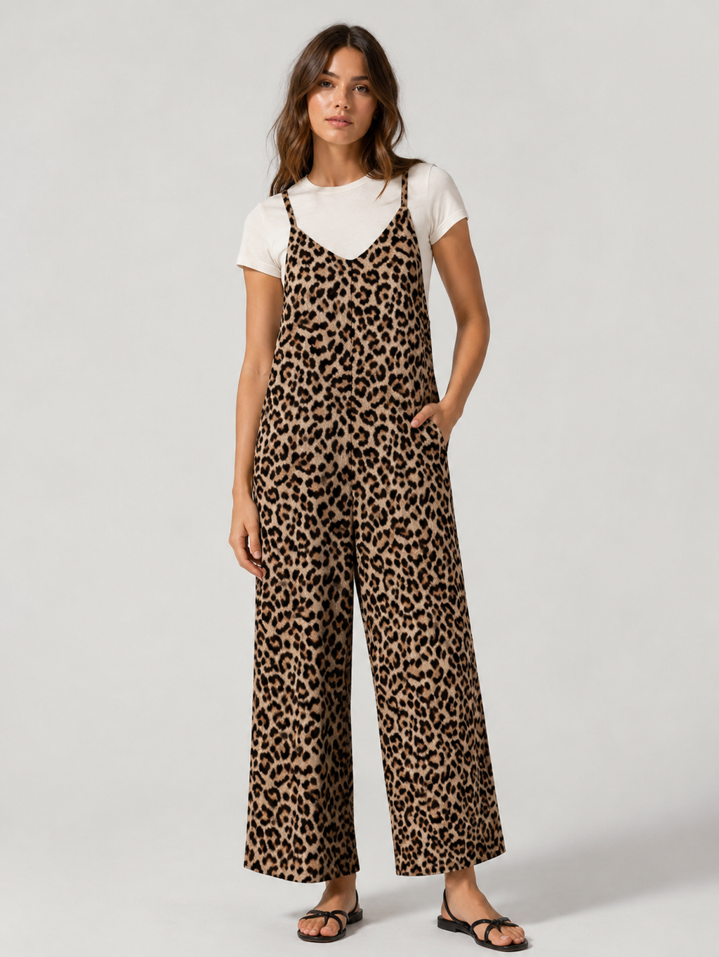Salopette Femme Leopard