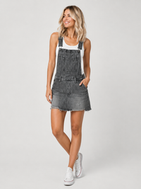 Salopette Jean Noir Jupe