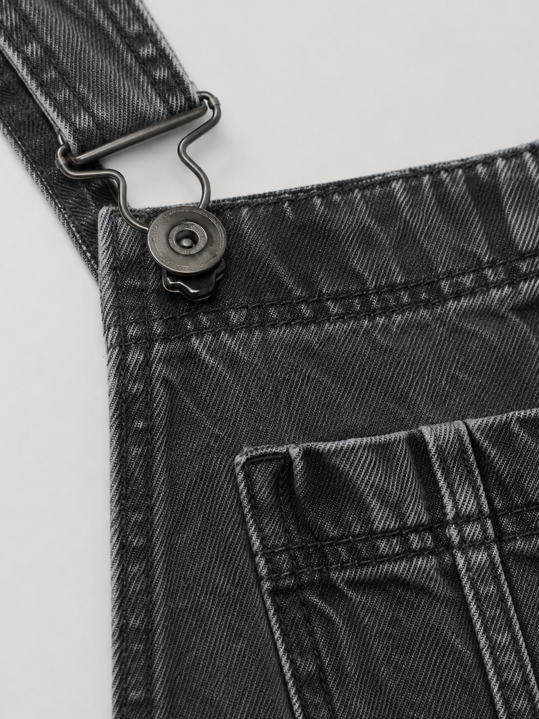 Salopette Jean Noir Jupe
