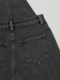 Salopette Jean Noir Jupe
