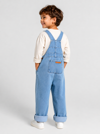 Salopette En Jean Enfants Bleu Clair