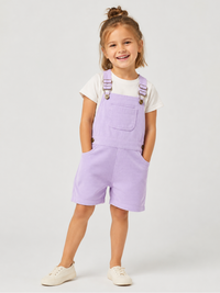 Salopette Short Enfant Violet