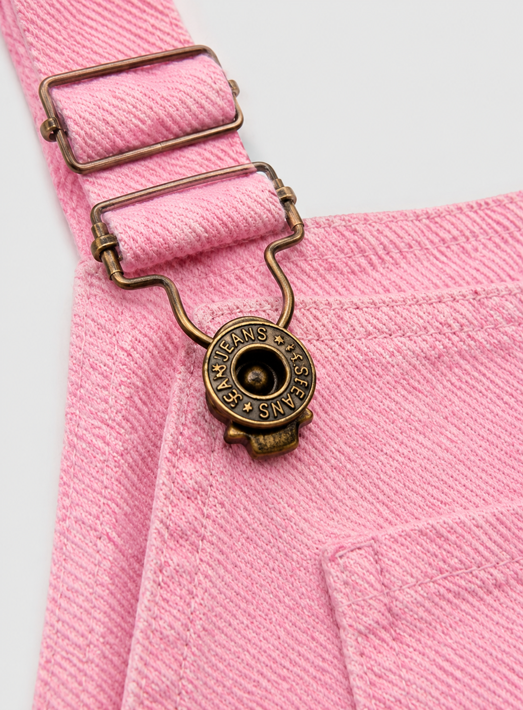 Salopette Short Enfant Rose