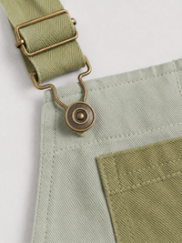 Salopette Short Vert Enfant