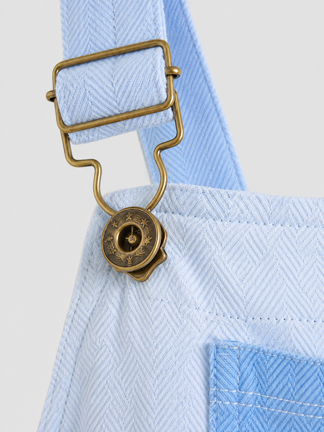 Salopette Short Enfant Bleu