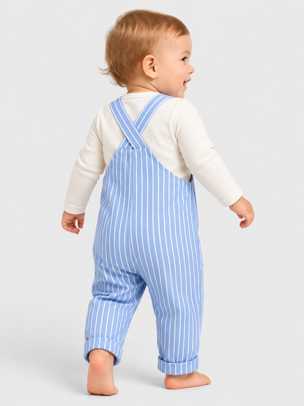 Salopette Bleu Bébé