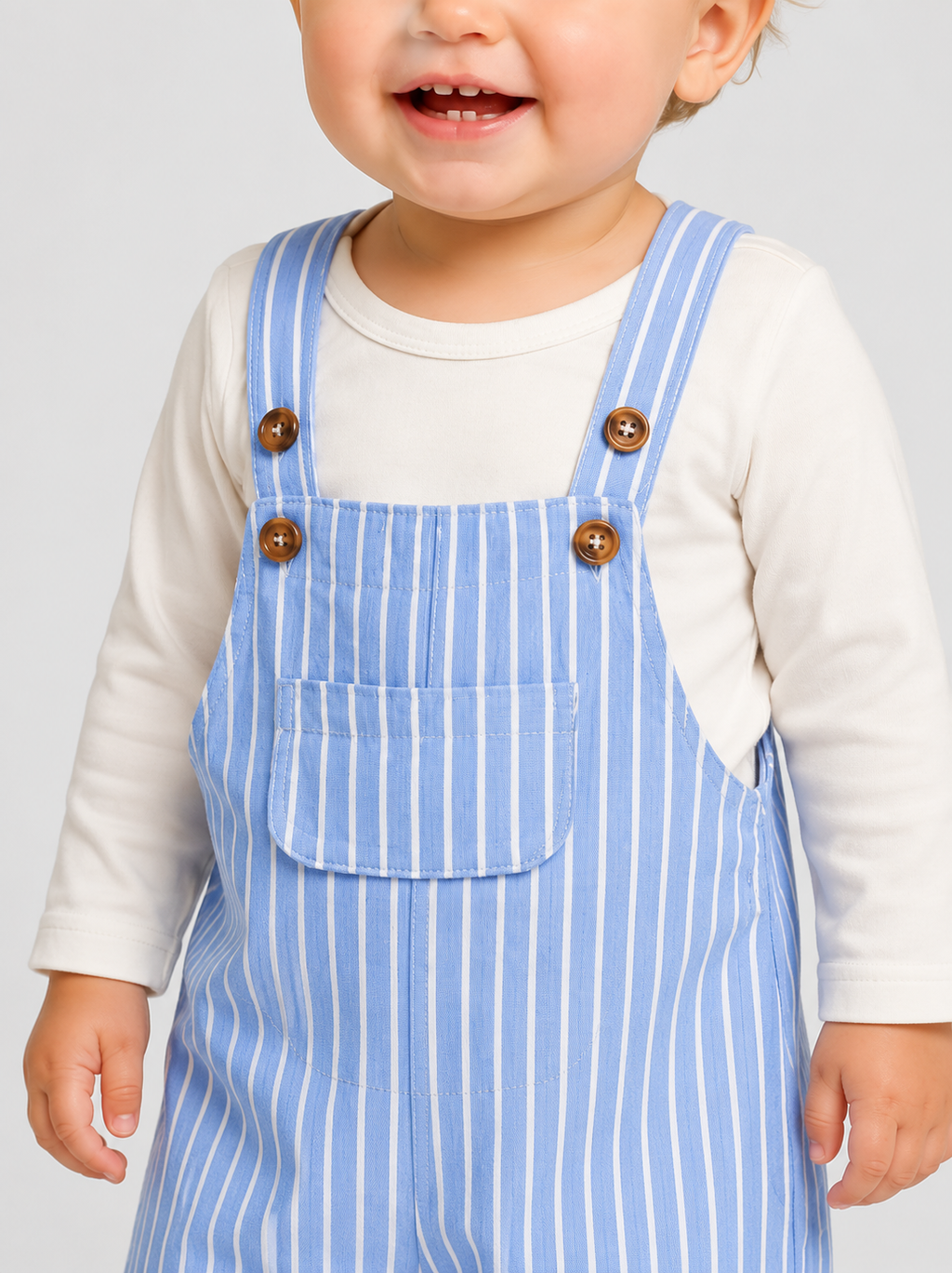 Salopette Bleu Bébé