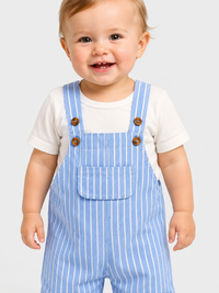 Salopette Bleu Bébé