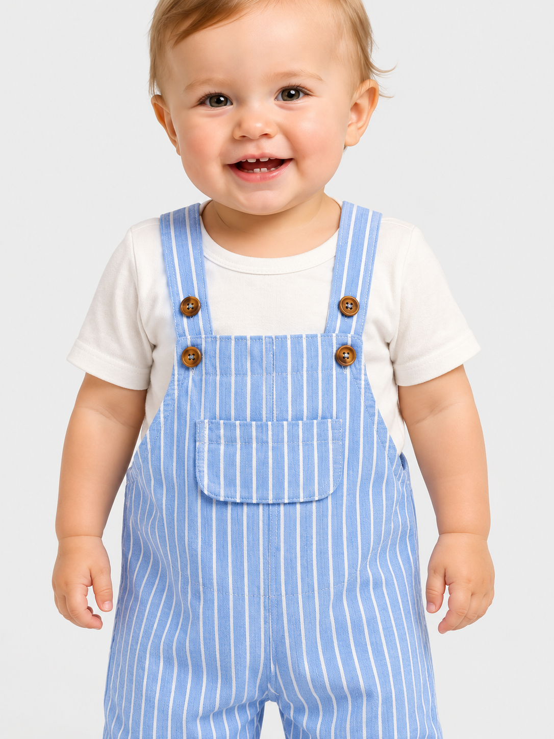 Salopette Bleu Bébé