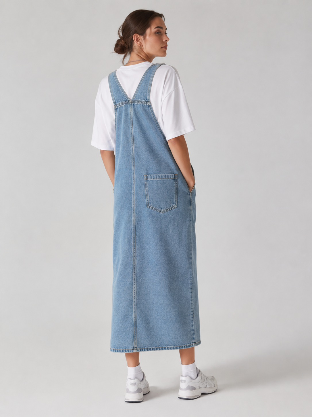 Robe Salopette Jeans Femme