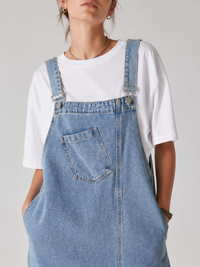 Robe Salopette Jeans Femme