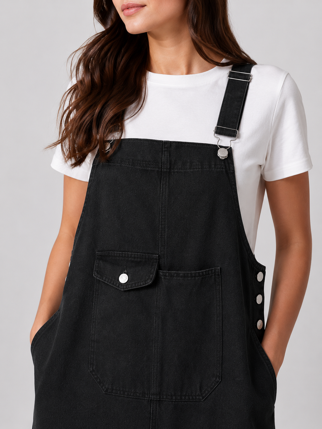 Robe Salopette Noir