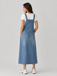 Robe Salopette Adulte En Jeans