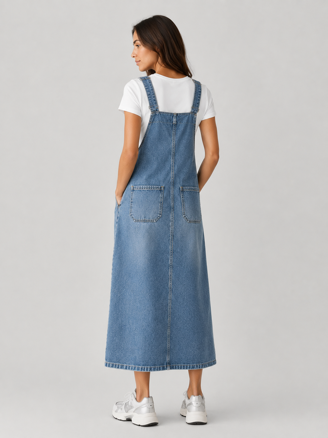 Robe Salopette Adulte En Jeans