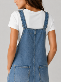 Robe Salopette Adulte En Jeans