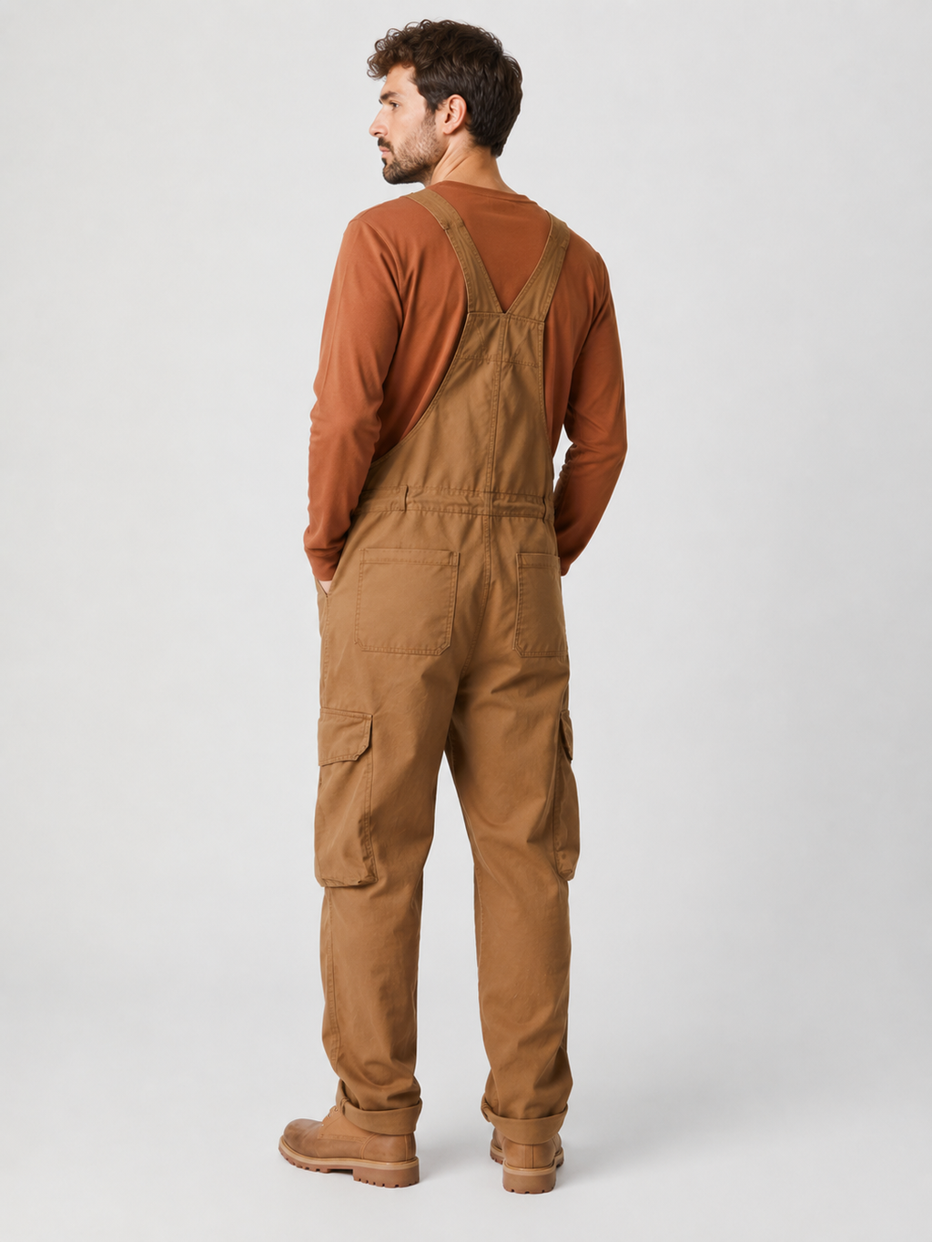 Salopette Marron De travail Pour Homme