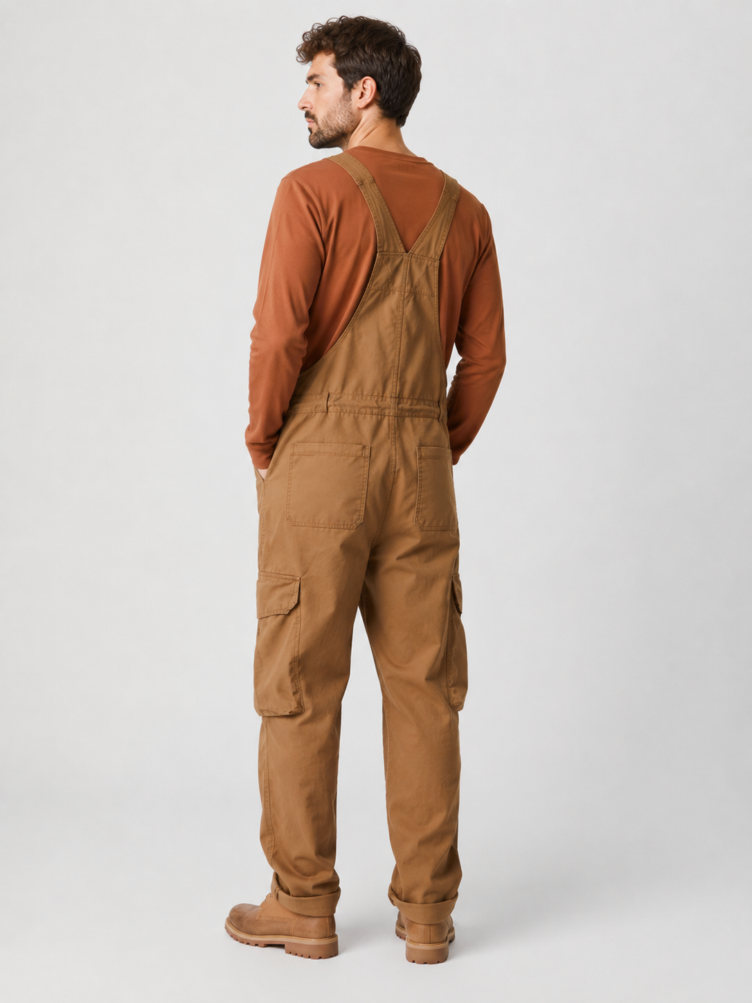 Salopette Marron De travail Pour Homme