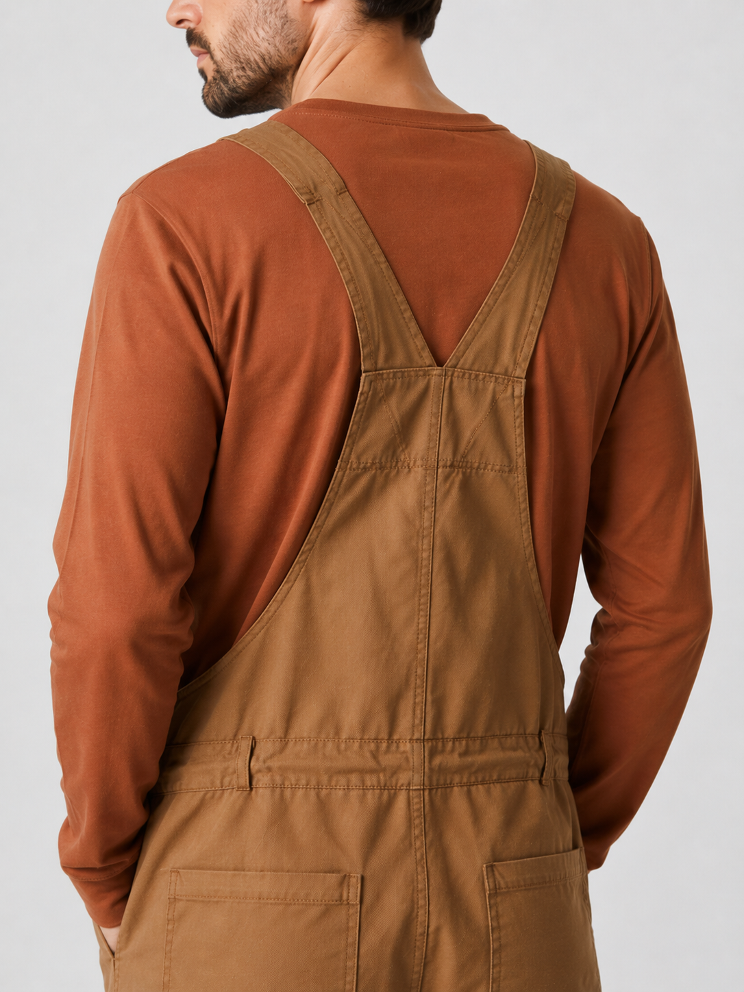 Salopette Marron De travail Pour Homme