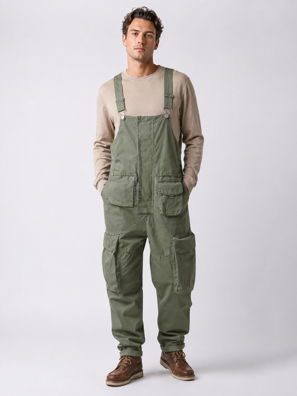 Salopette Homme De Travail Vert