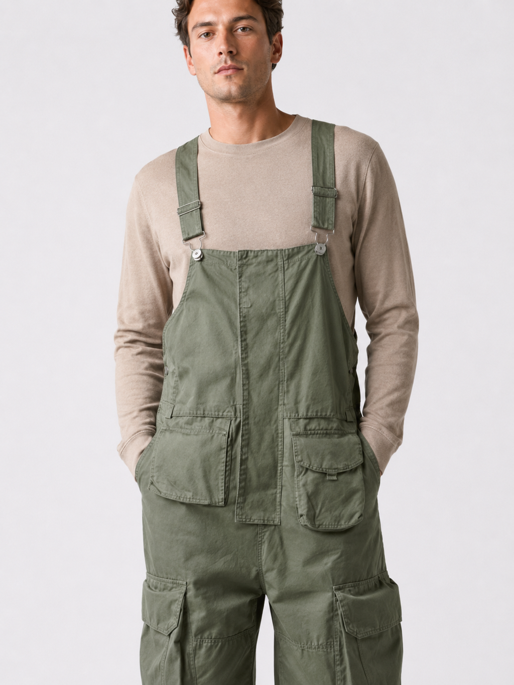 Salopette Homme De Travail Vert