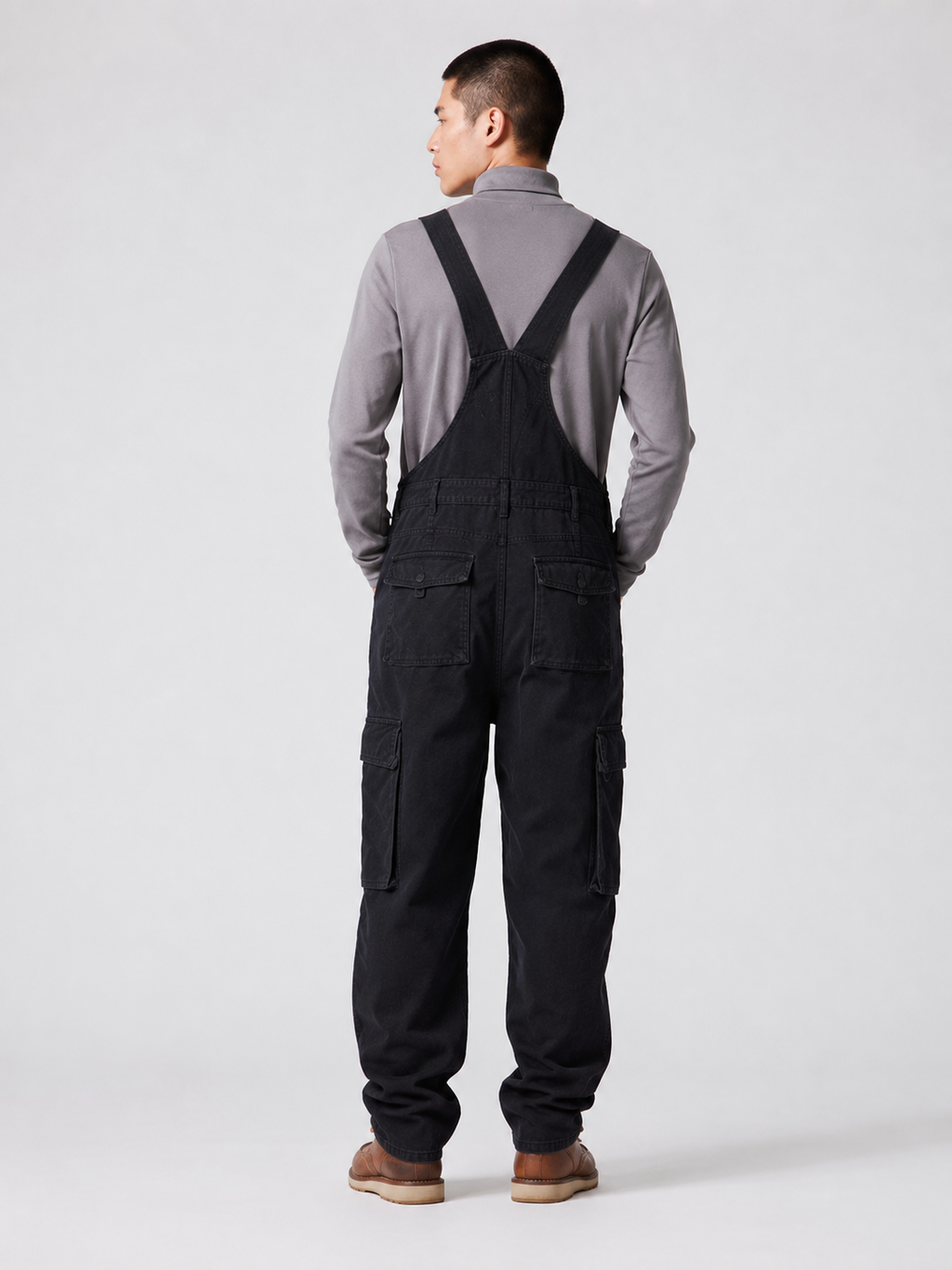 Salopette Homme Travail Noir
