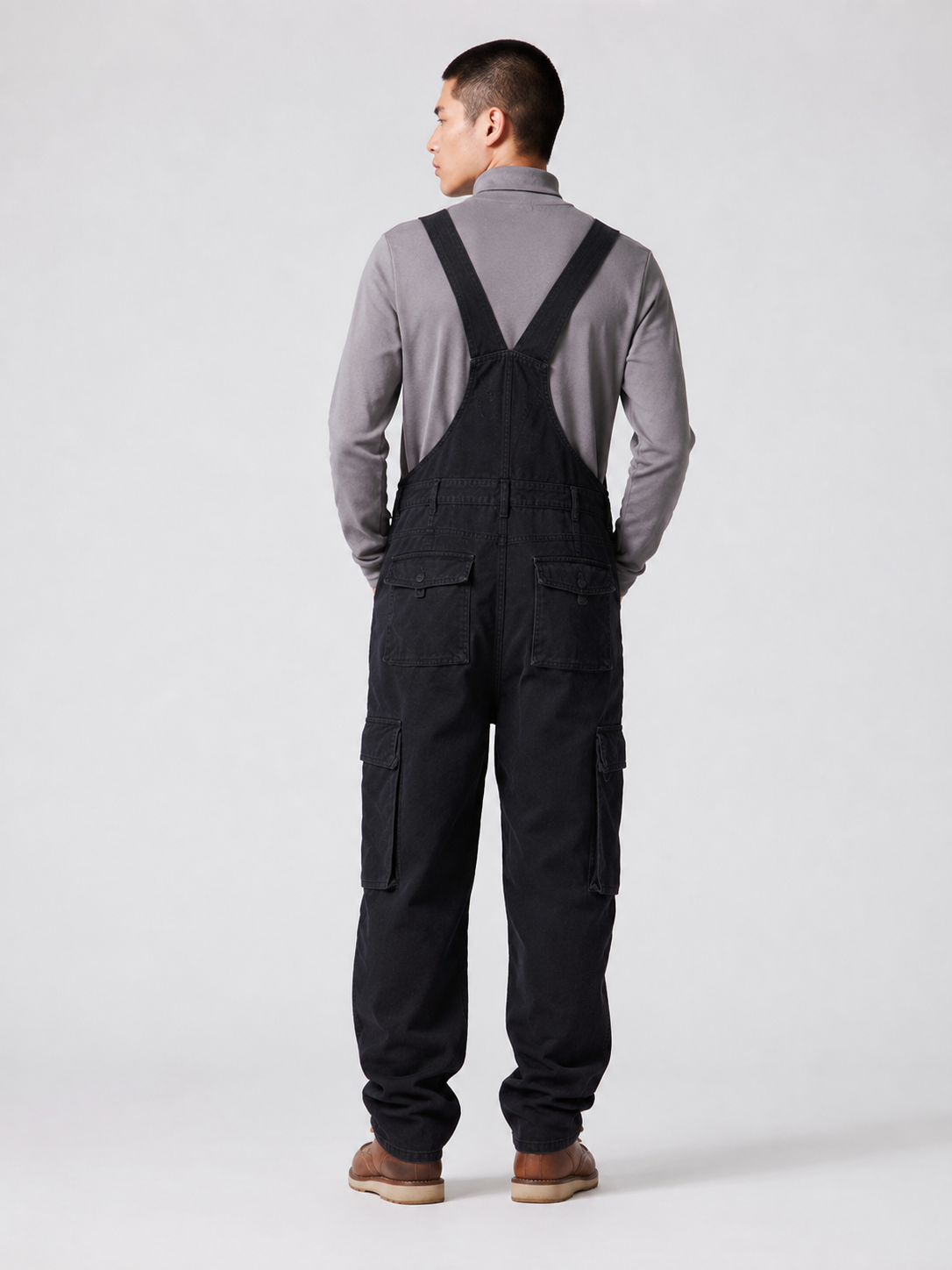 Salopette Homme Travail Noir