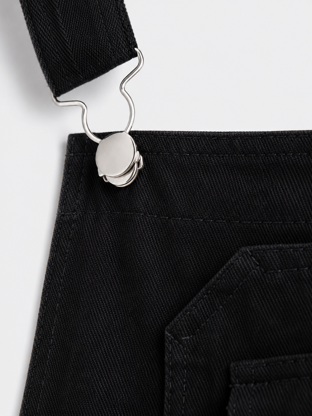 Salopette Noire Homme