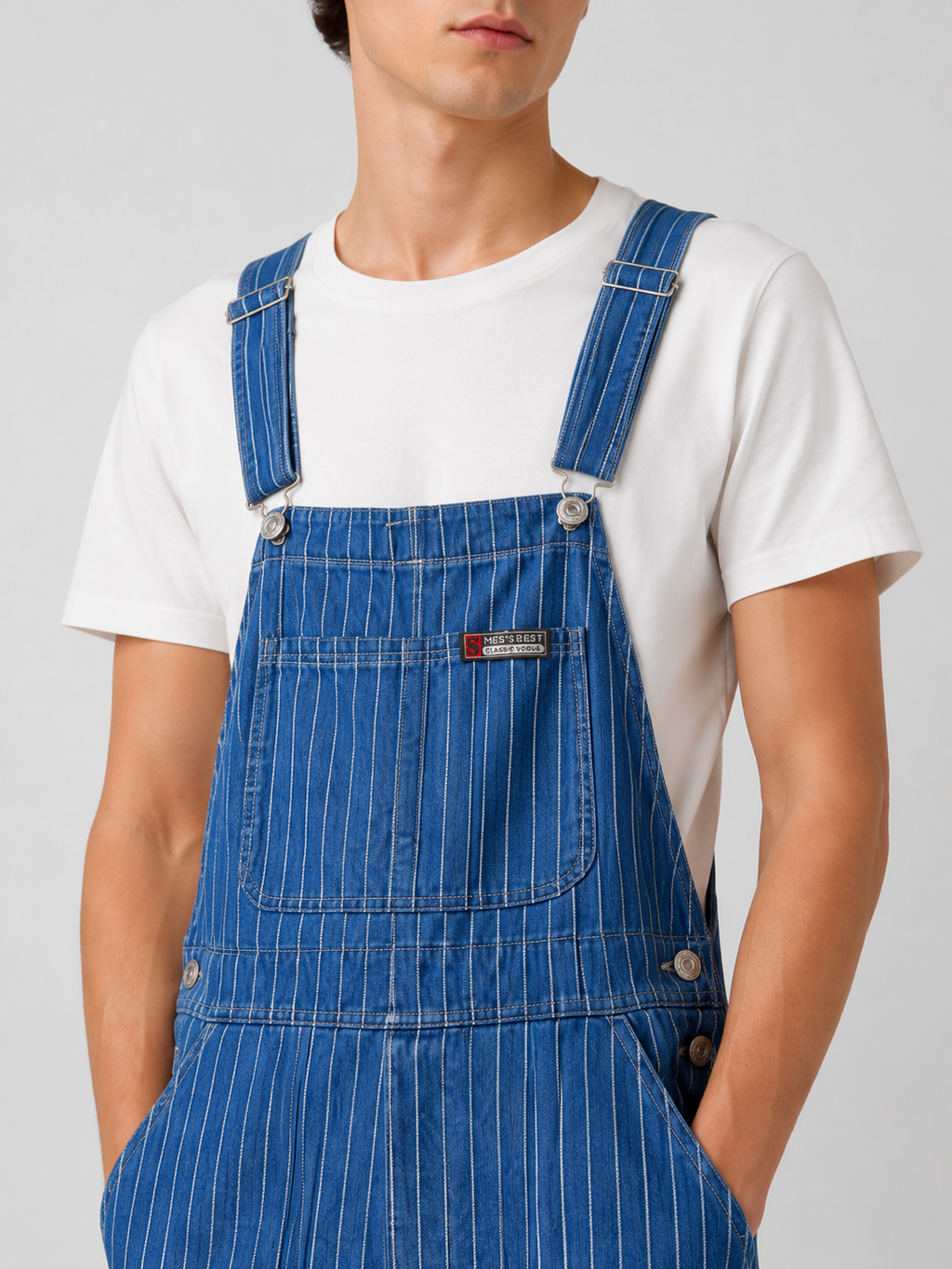 Salopette Bleu Homme