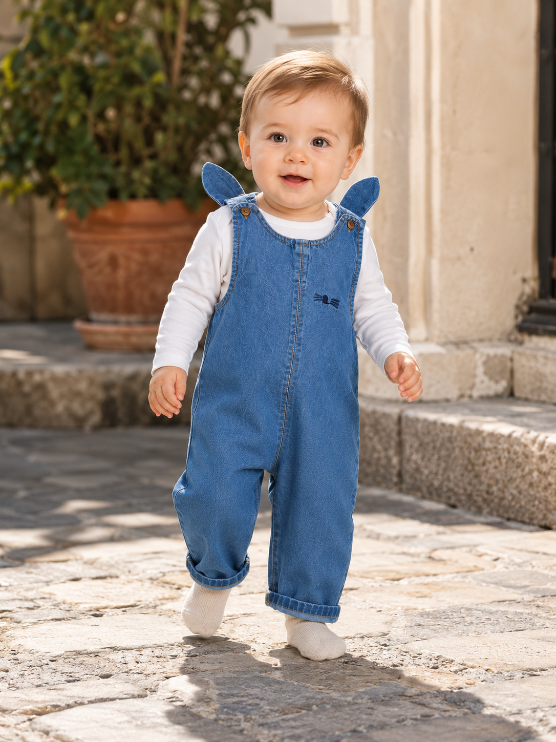 Salopette En Jean Bébé