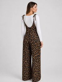 Salopette Leopard Femme